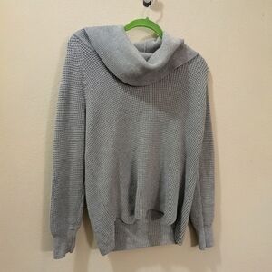 Michael Kors Size Small Gray Cowl Neck Sweater